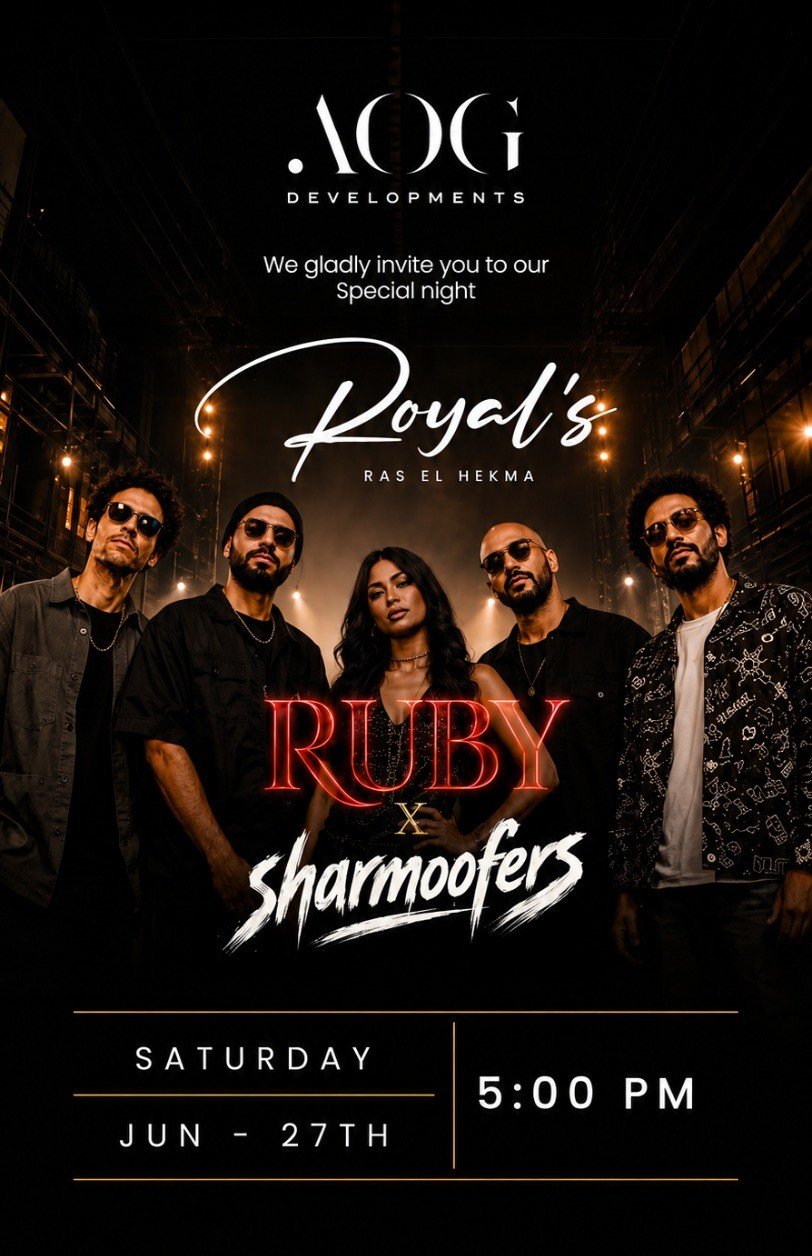 AOG Developments  invitation for Royal's Ras El Hekma Ruby x Sharmoofers